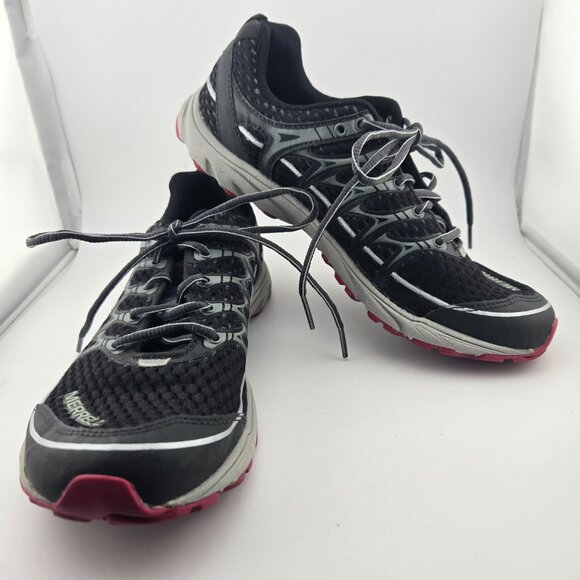 Merrell Women’s Carbon Black/Pink Athletic Sneakers | Size 7.5 | Running/Walking - Picture 9 of 11